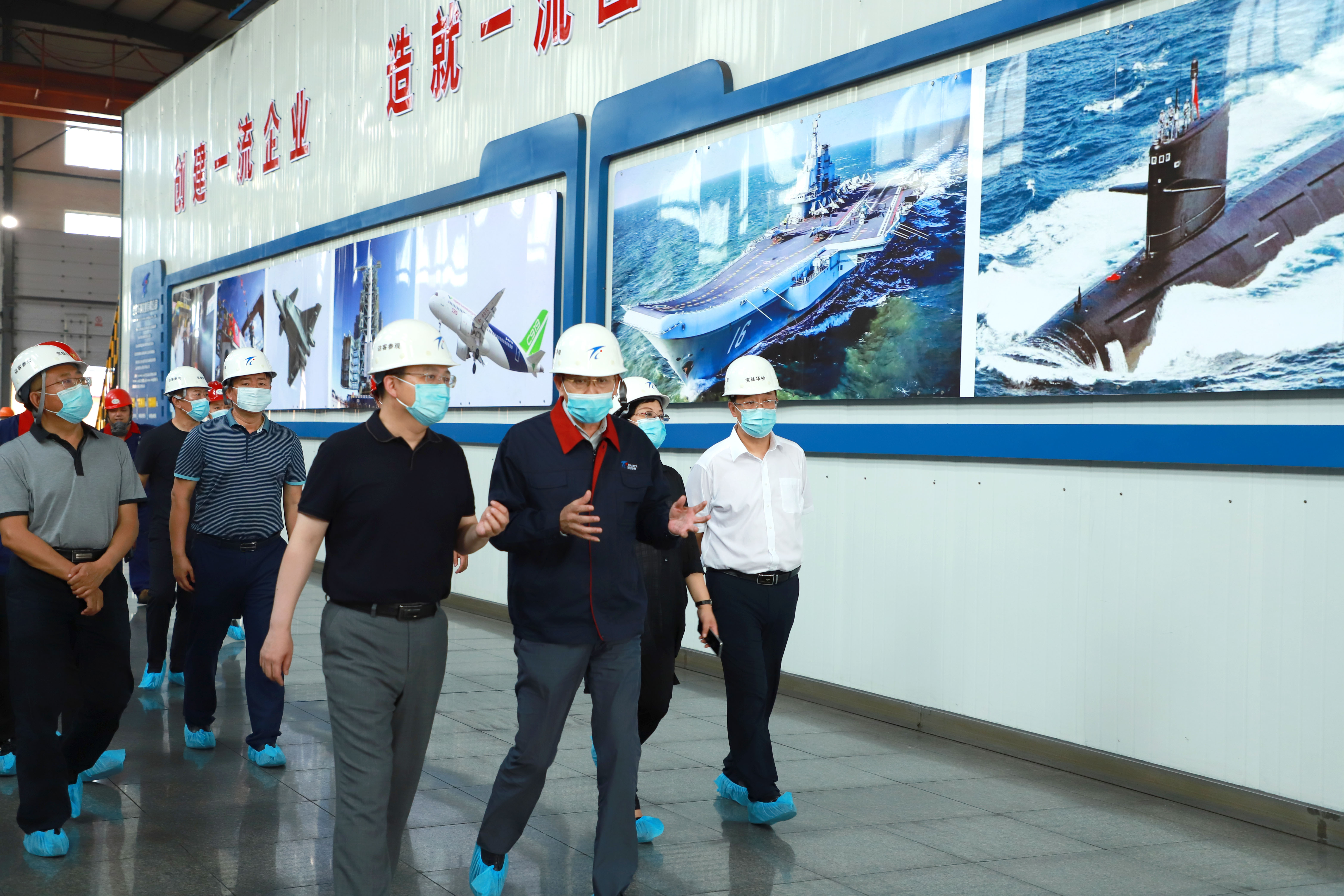 市委副书记、代市长王心宇到公司调研